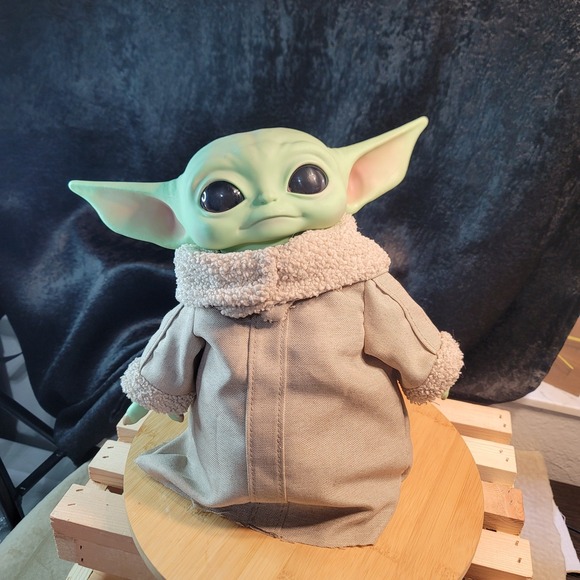 Mattel Other - Mattel Star Wars The Child Grogu Plush with Satchel 11" Baby Yoda 2020 Disney